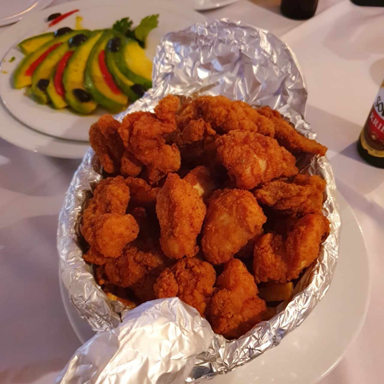 Pollo a la canasta