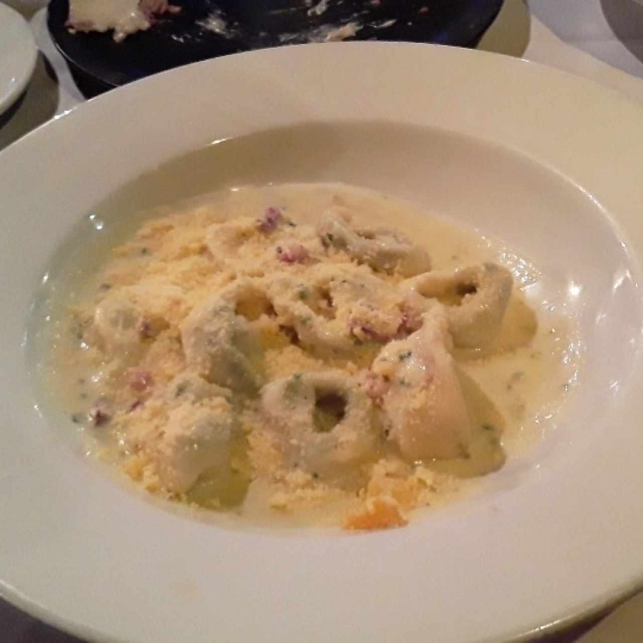 Tortelli a la Carbonara