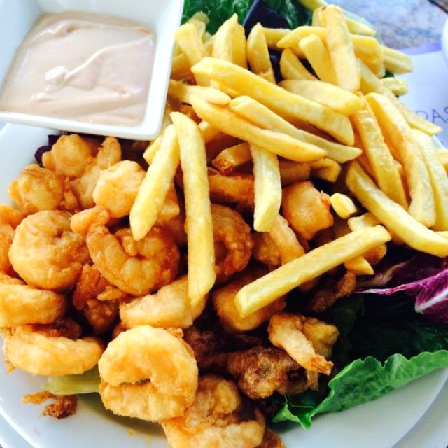 Camarones rebosados