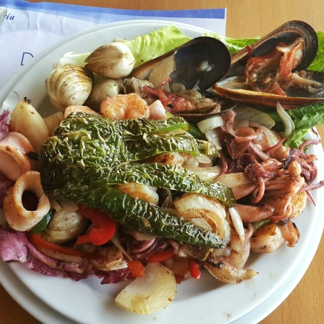 Parrilla de mariscos 