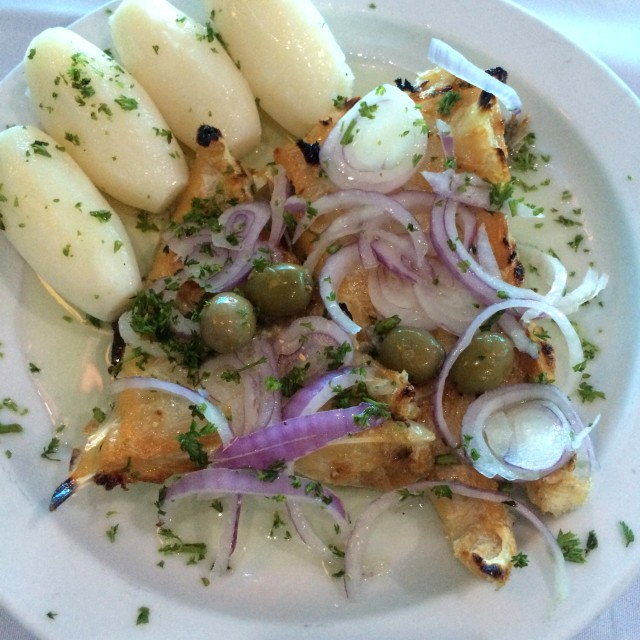 Bacalao demaciado bueno.   