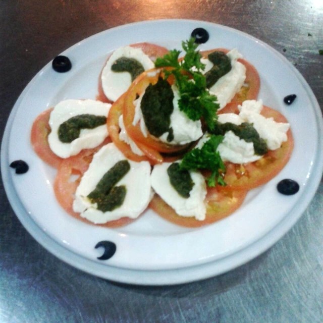 Ensalada capressa. 
