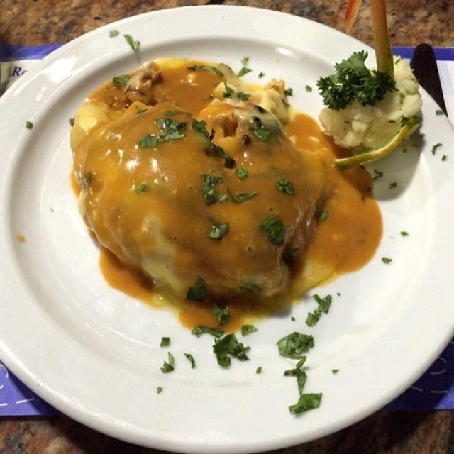 Sorpresa de Mero, el mejor plato de este Restaurante..!