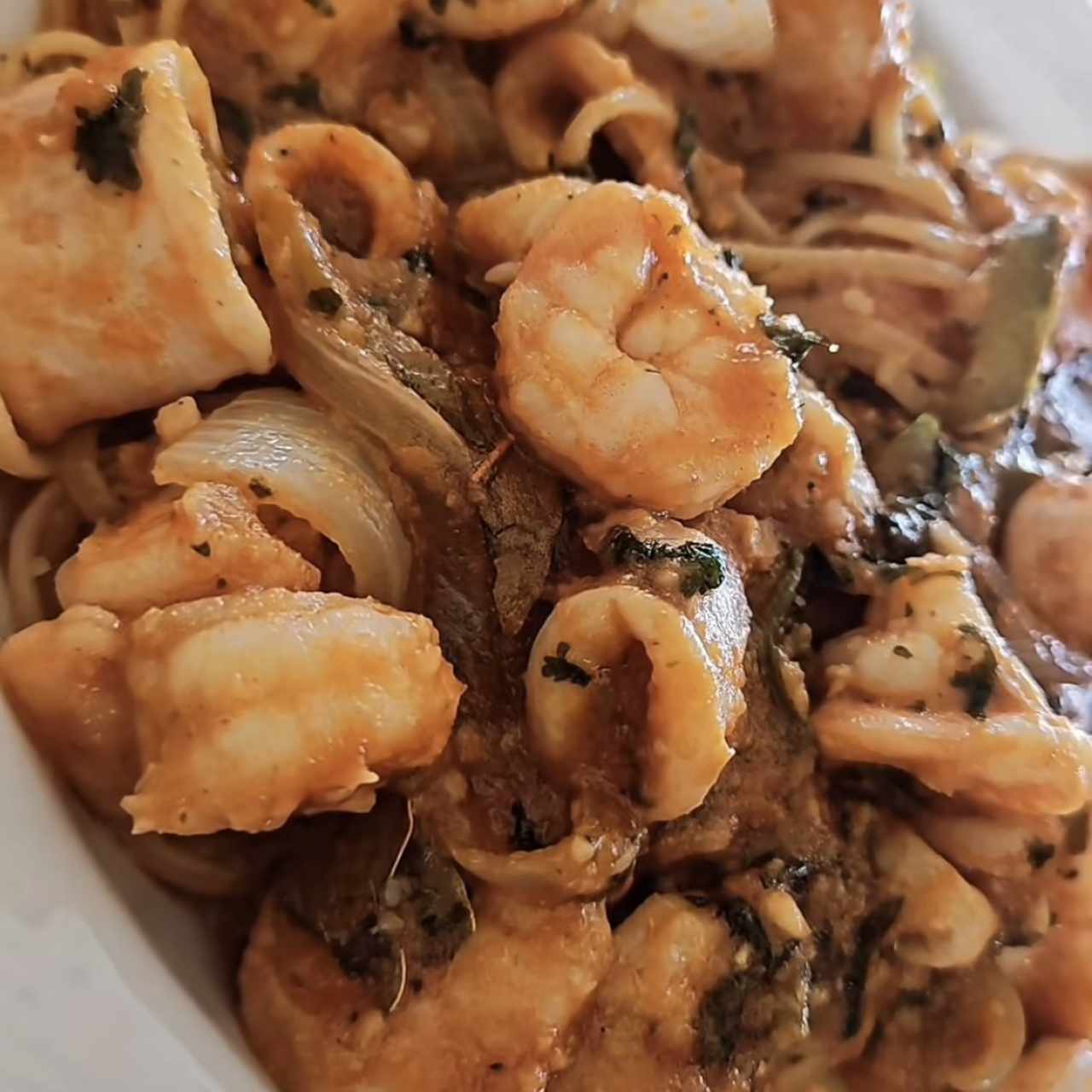 Pasta a la marinera… EXCELENTE!!