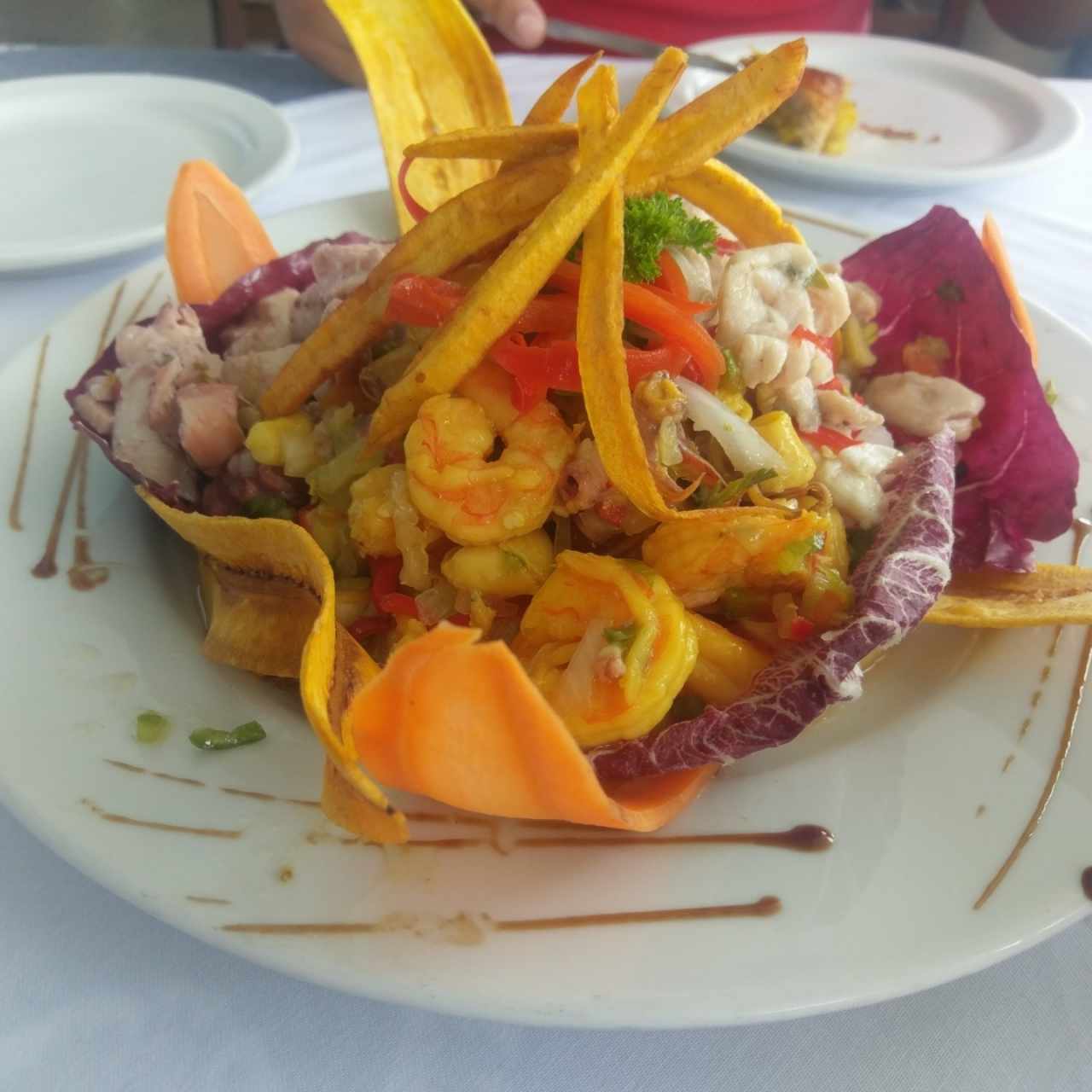 Trío de mariscos