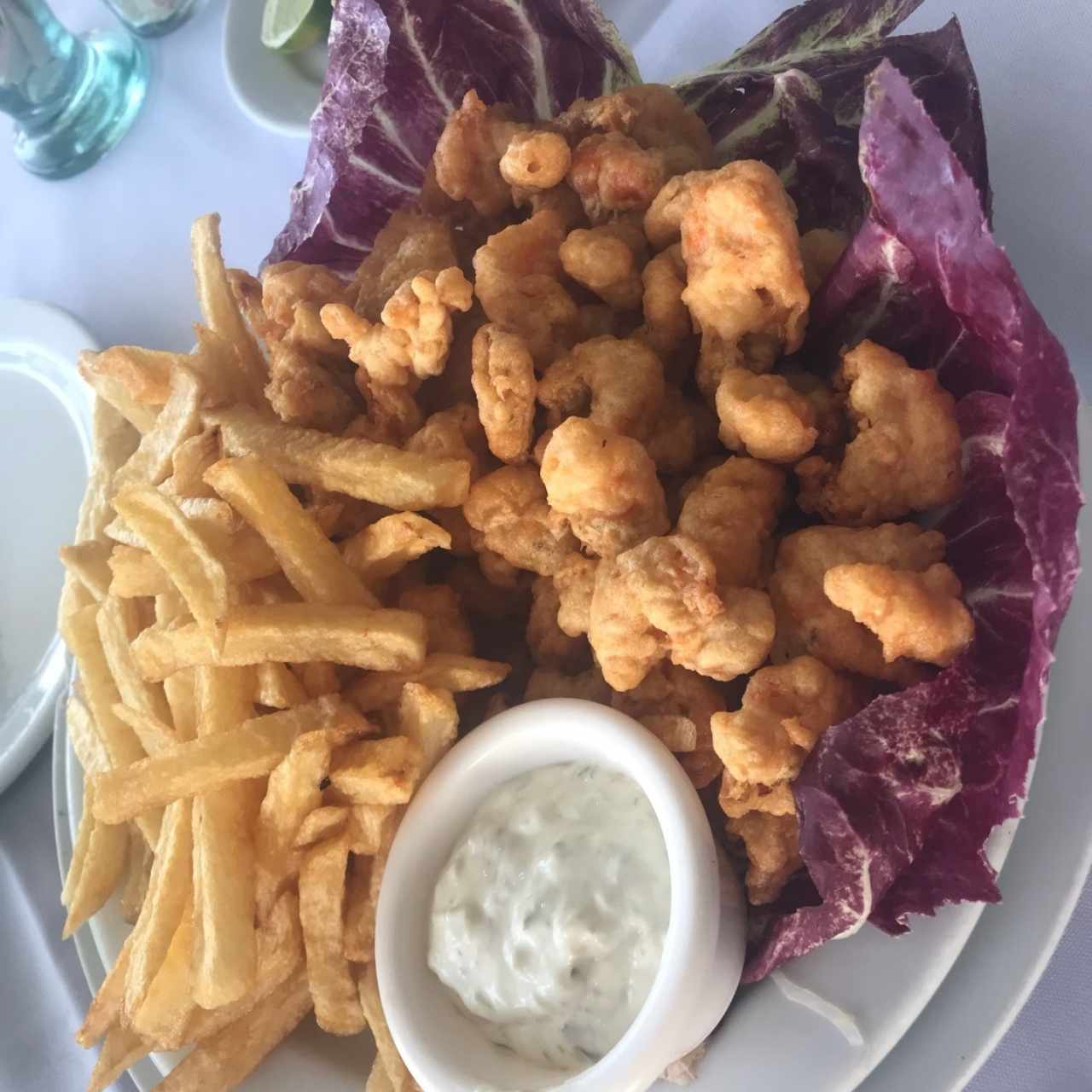 camarones rebosados