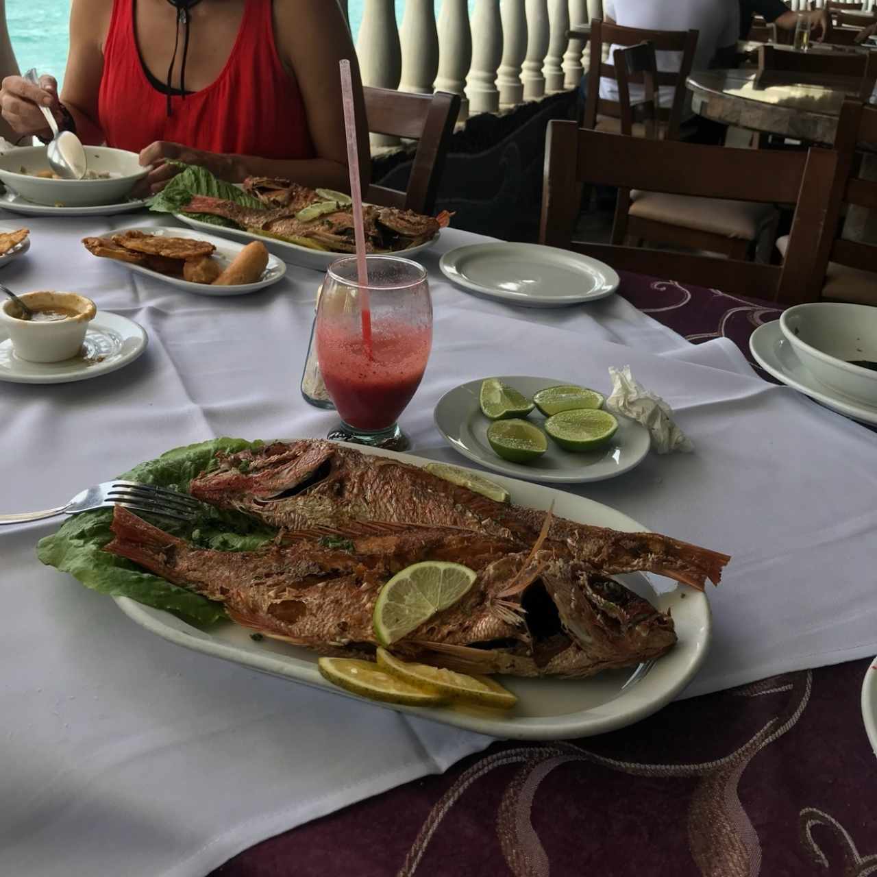 Pargo frito