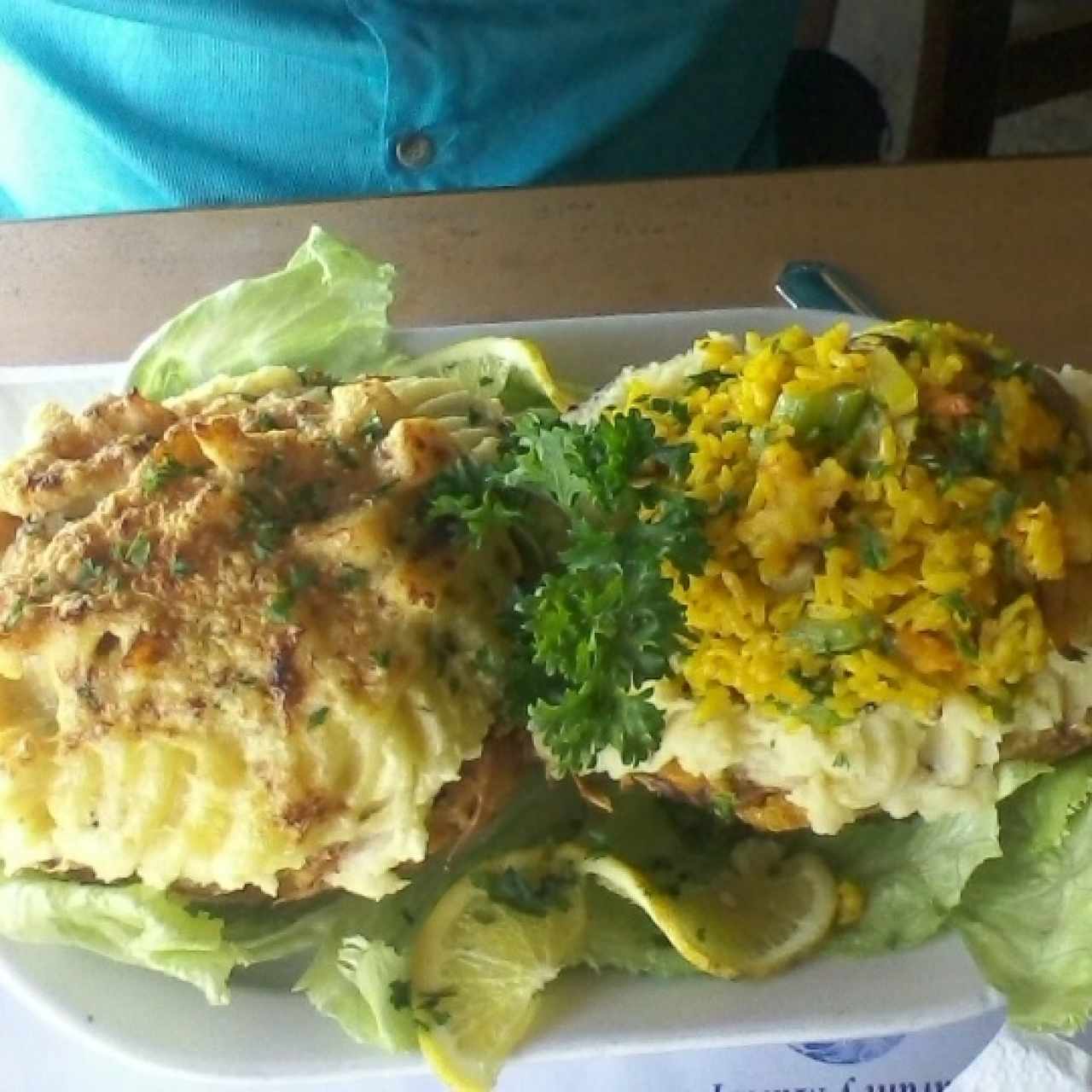 canoa de mariscos