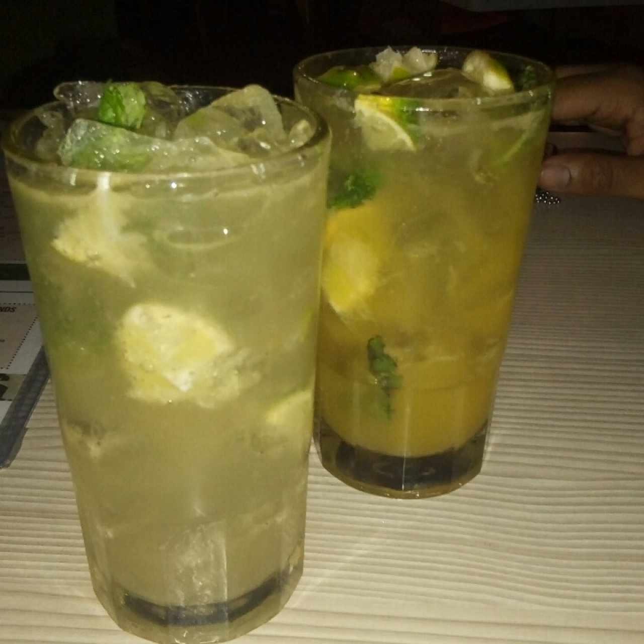 mojitos de parchita y mango