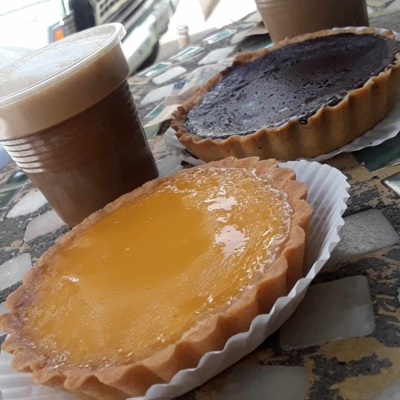 Tartaletas y café 