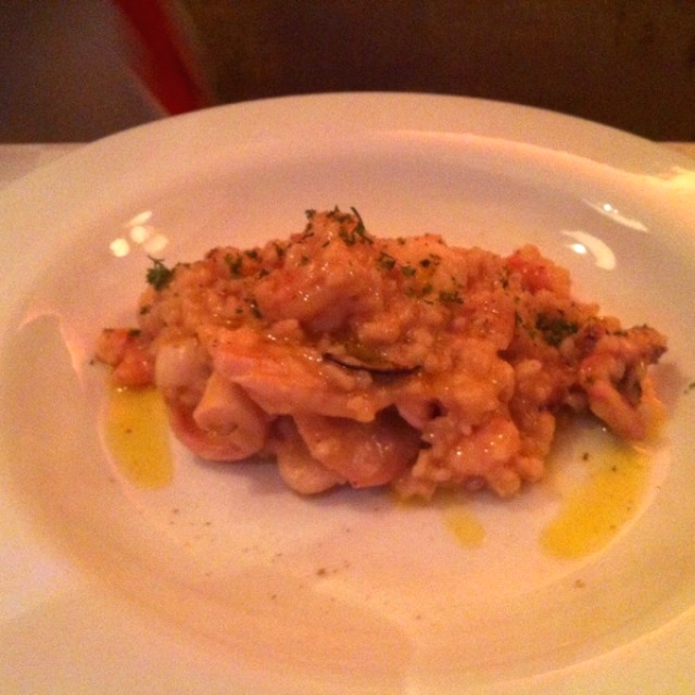 Risotto de frutos del mar