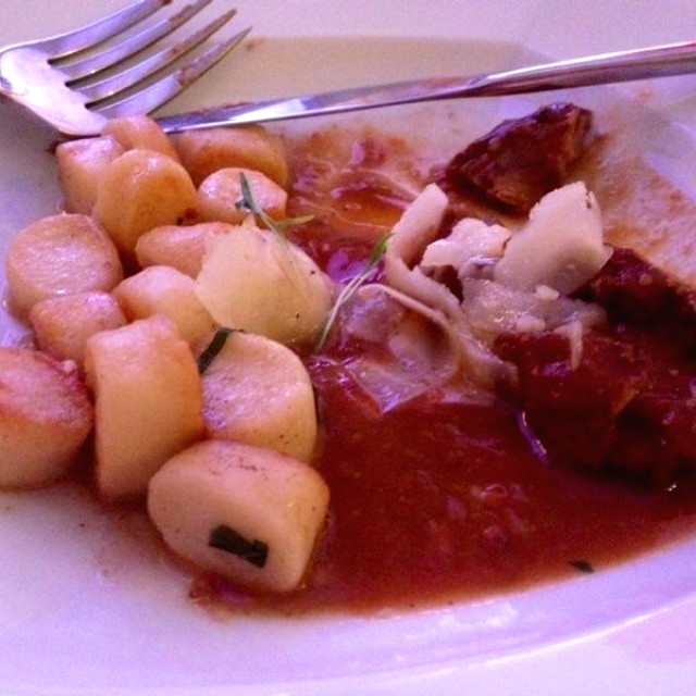 Gnocchis con cordero