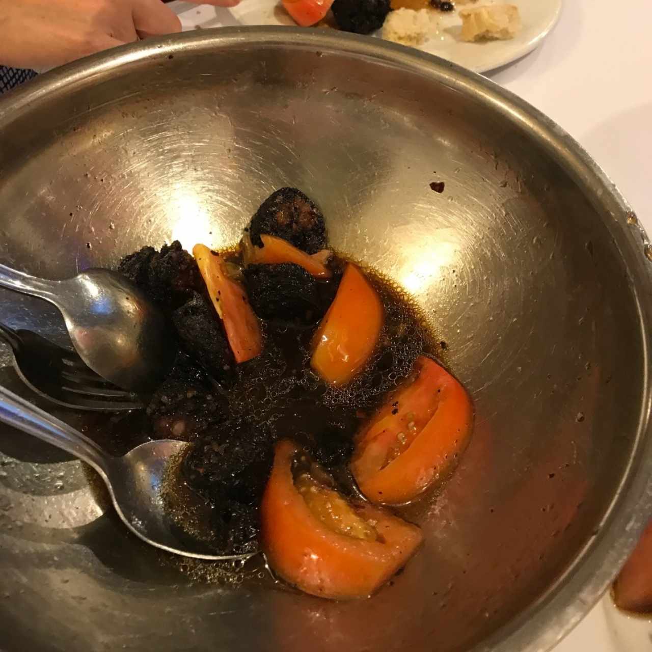 ensalada de morcilla