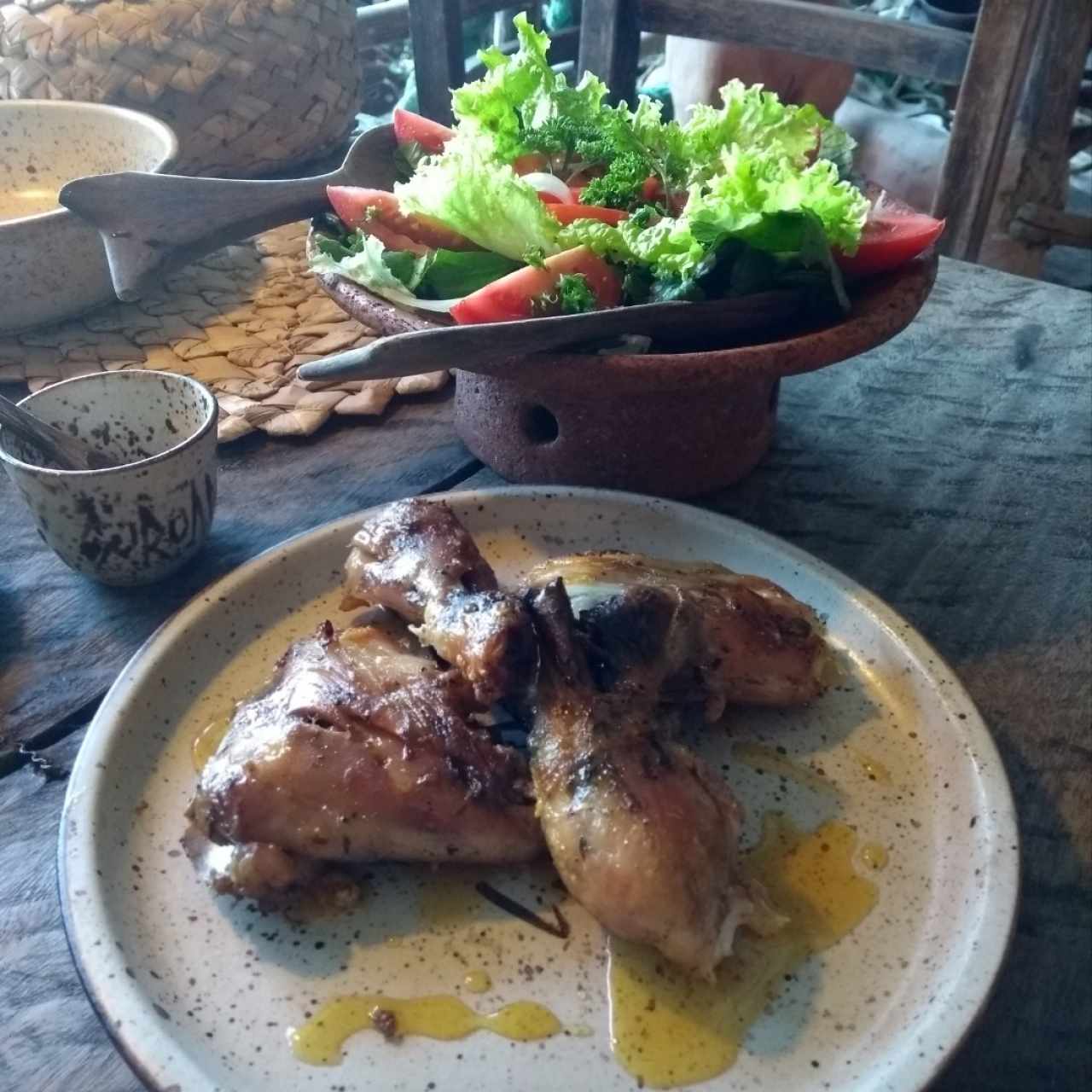 pollo en salsa de naranja 