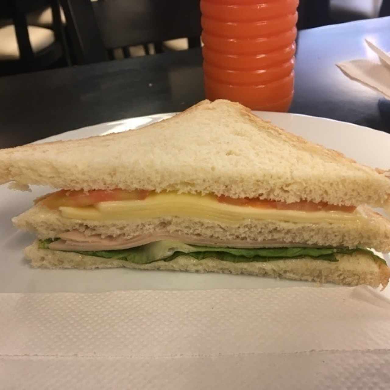 Sandwich de Jamón y Queso
