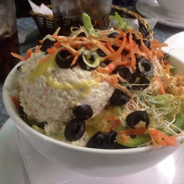 Ensalada de cangrejo