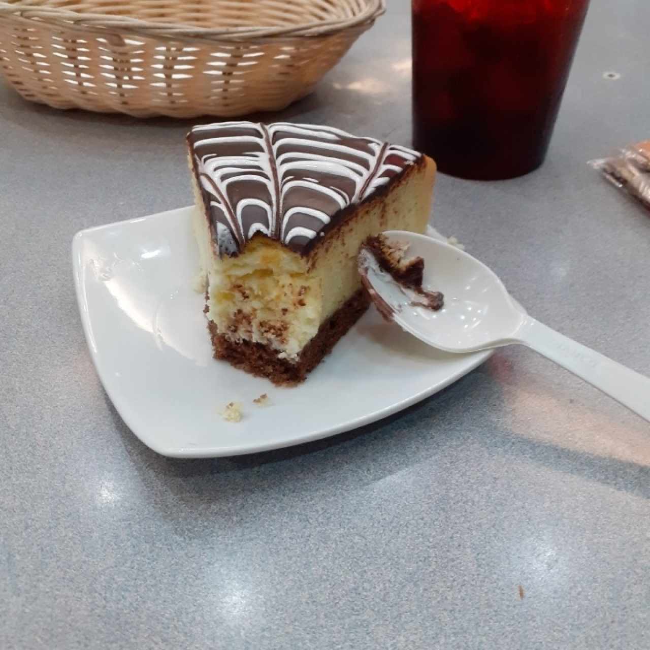 cheescake de chocolate... fatal
