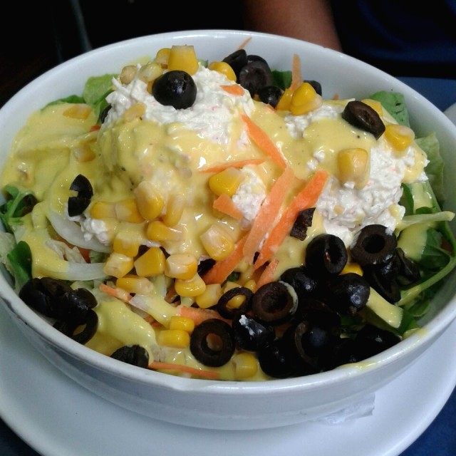 Ensalada de cangrejo