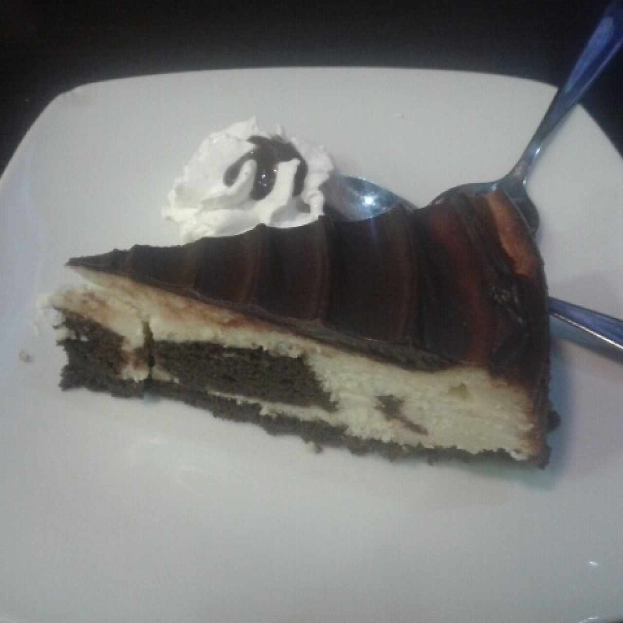 Brownie cheesecake