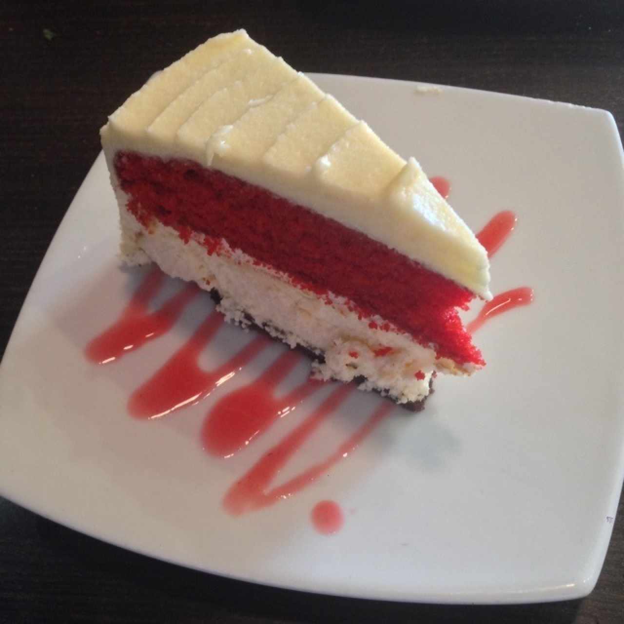 Red velvet cheescake