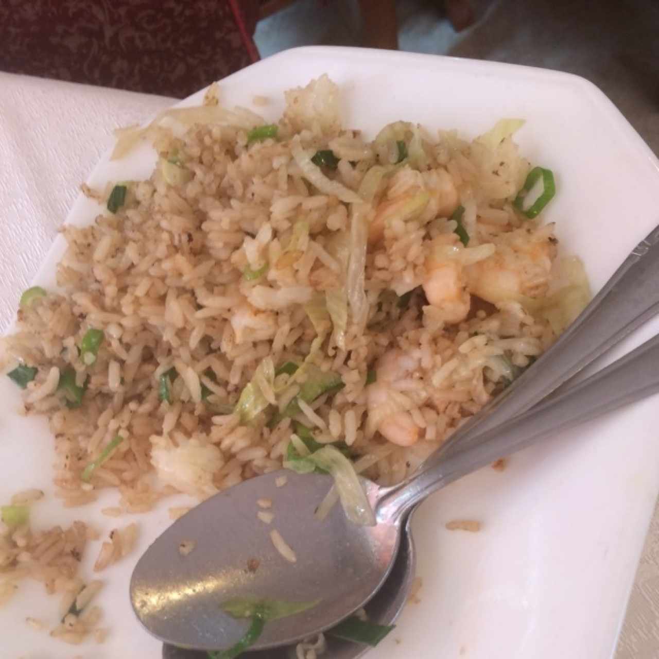 Arroz de Camarones Frescos