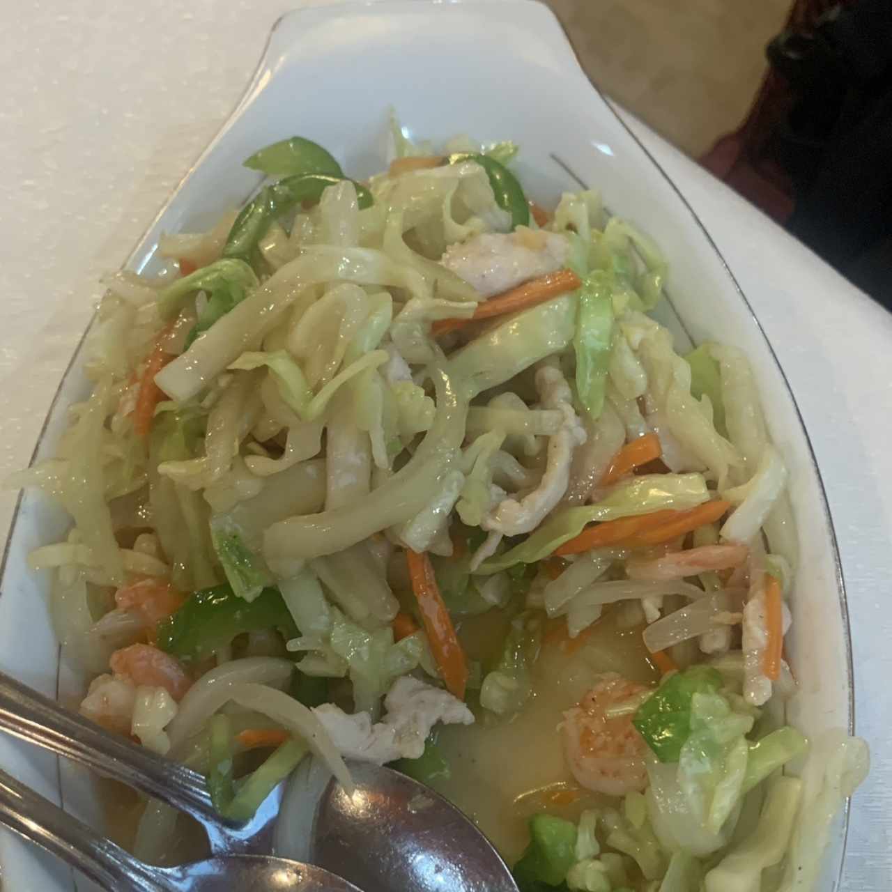 Chop Suey de Camarones 