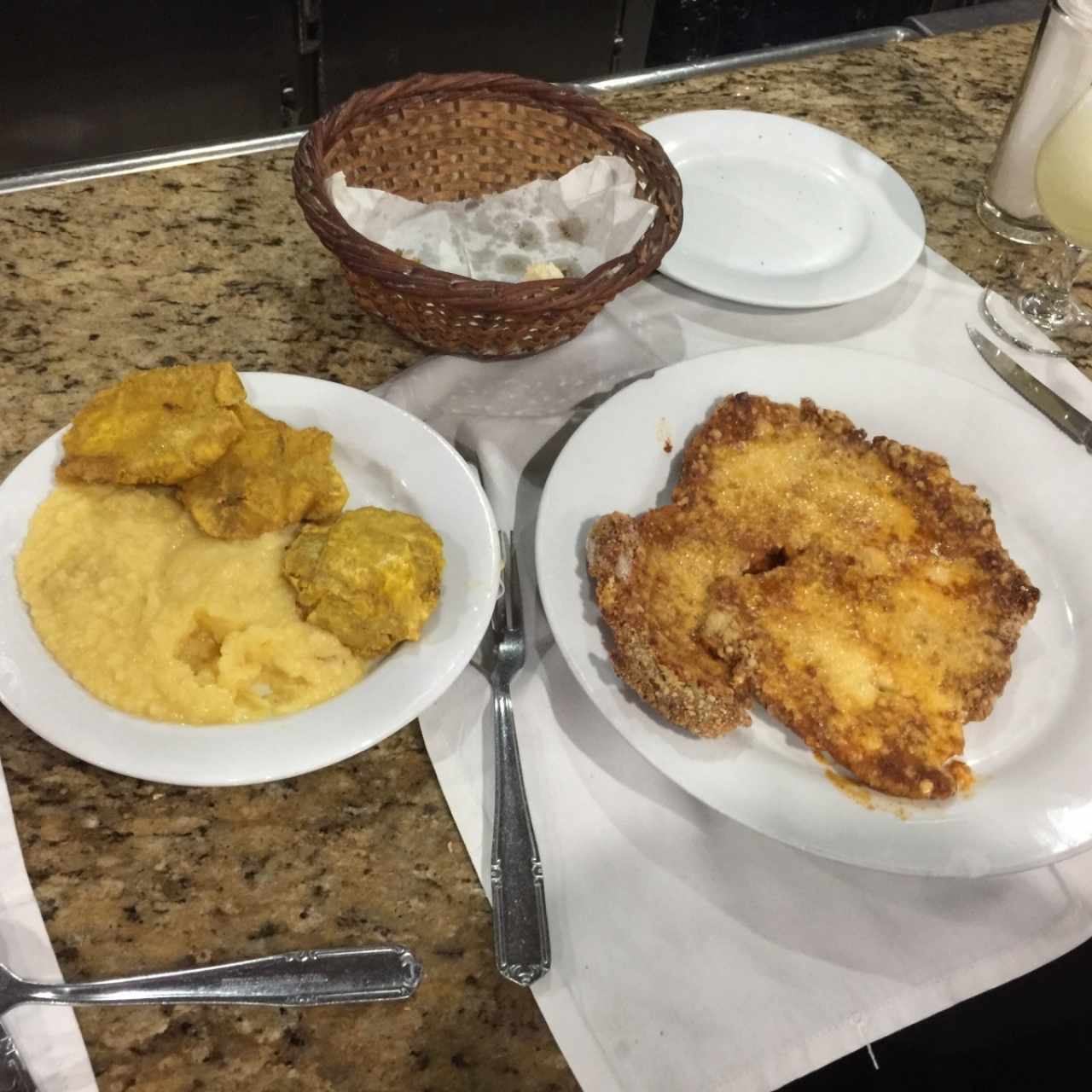 milanesa de solomo a la Parmesana