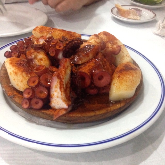 Pulpo a la gallega 