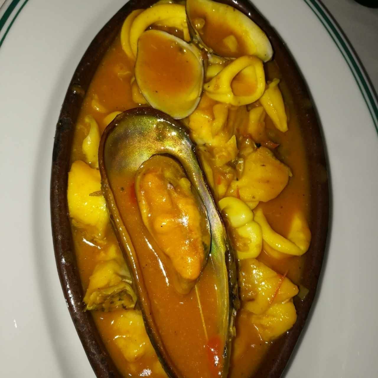 Cazuela de Mero a la marinera