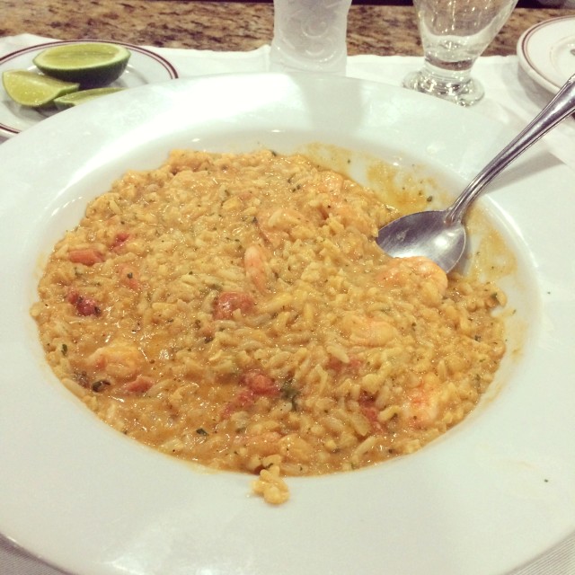 Rissoto de Camarones