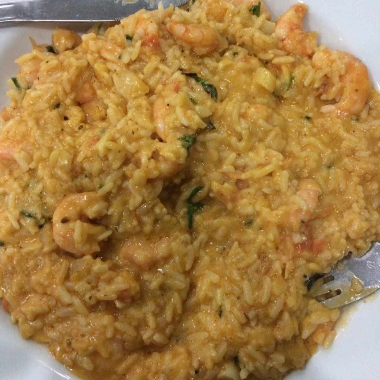 Rissoto de Camarones