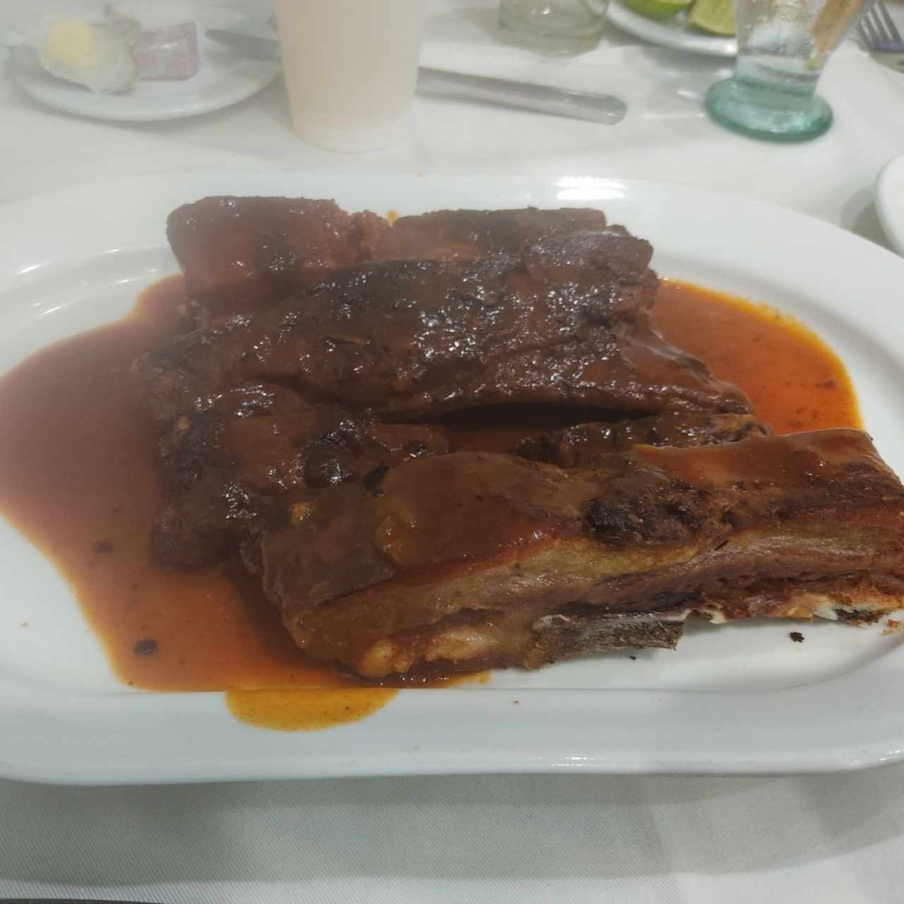 Costillas en salsa Agridulce