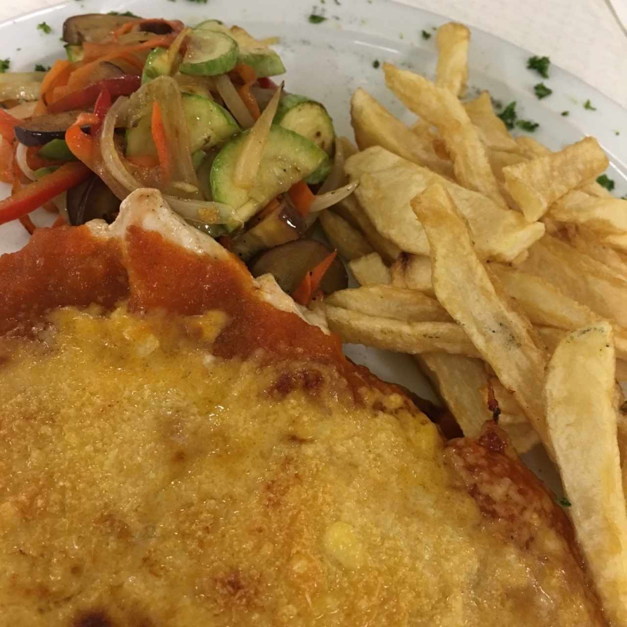 filet de pollo a la parmesana