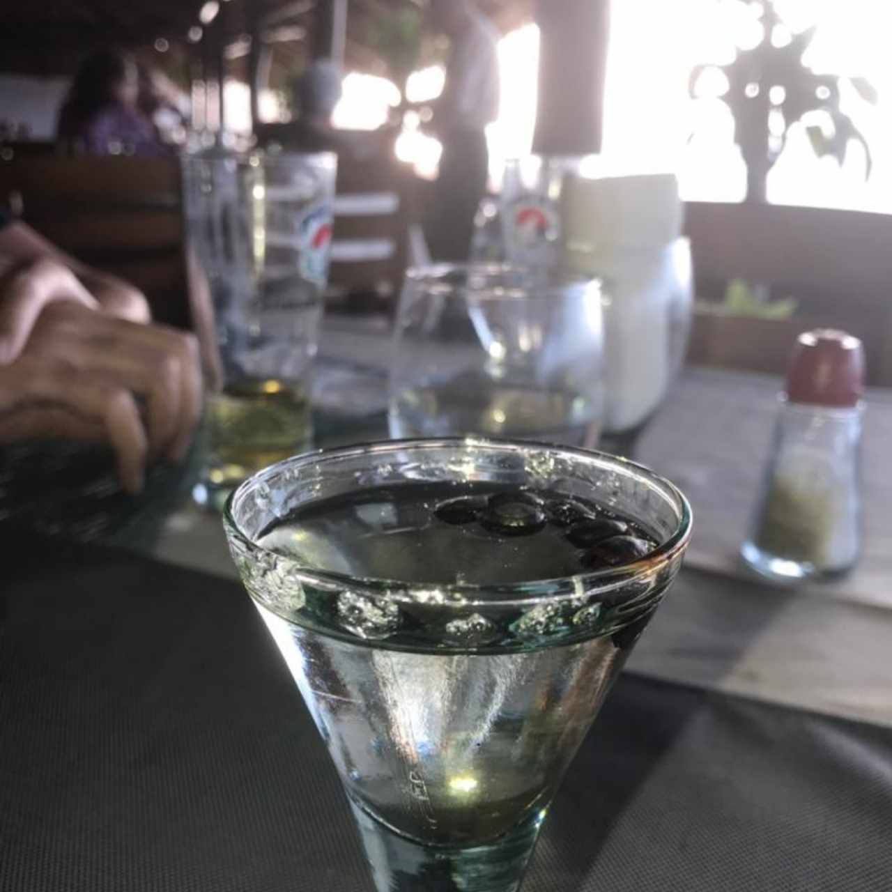 Sambuca con sus Granos de Café, Espectacular 