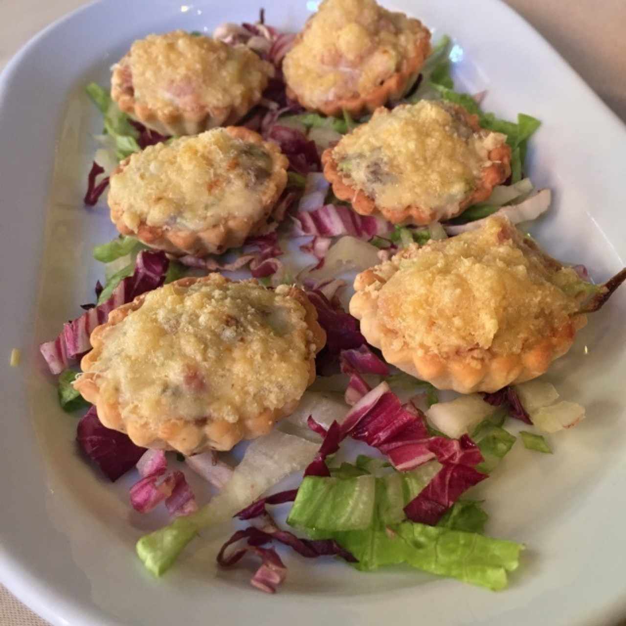 tartaletas de Toconeta y Berenjenas