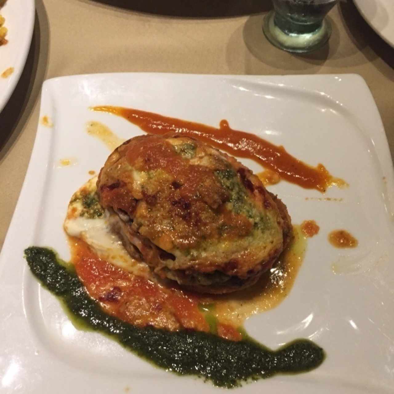 Berenjena gratinada