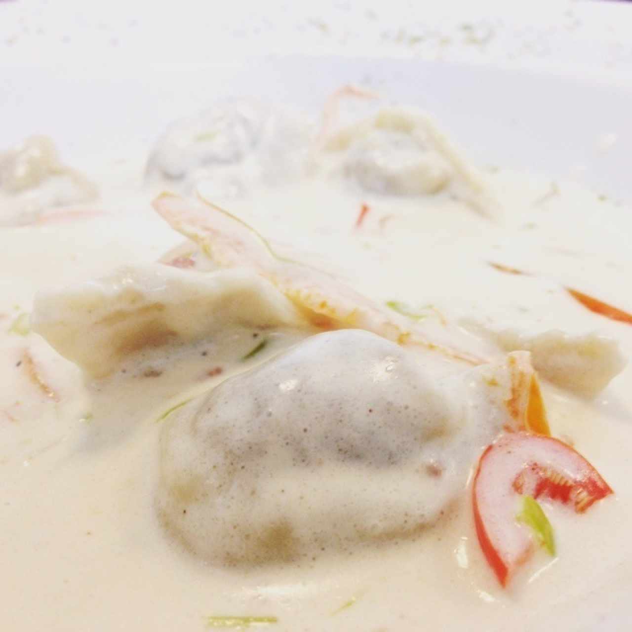 tortelonis rellenos se cazón ahumado a la crema
