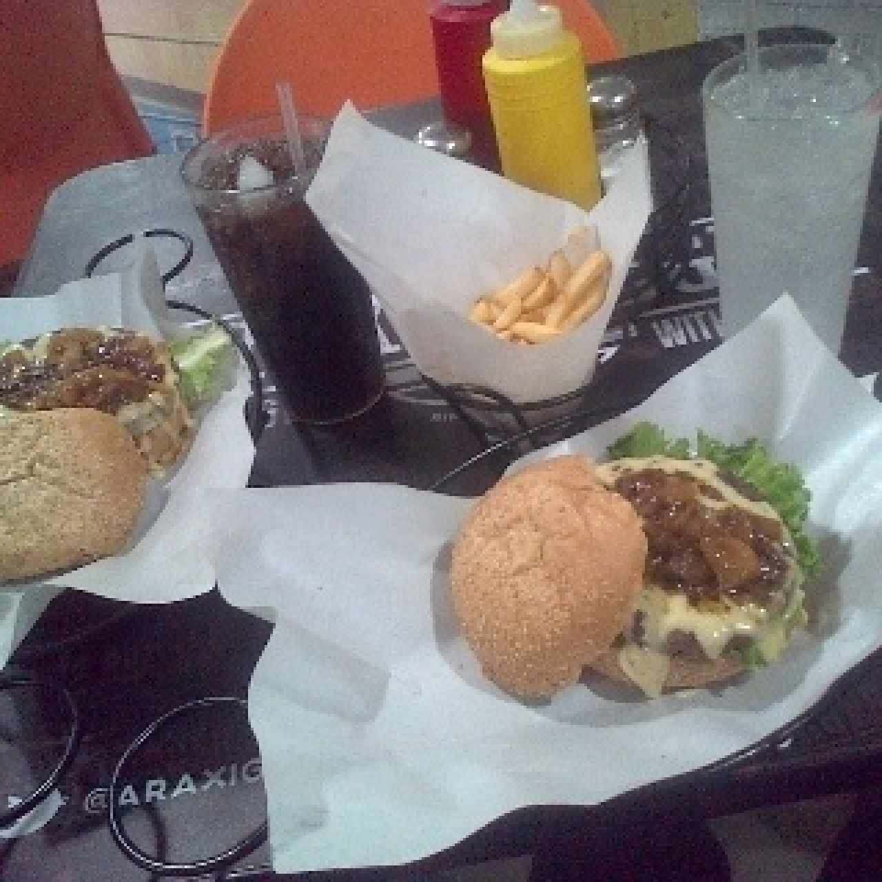 Hamburguesa americana 