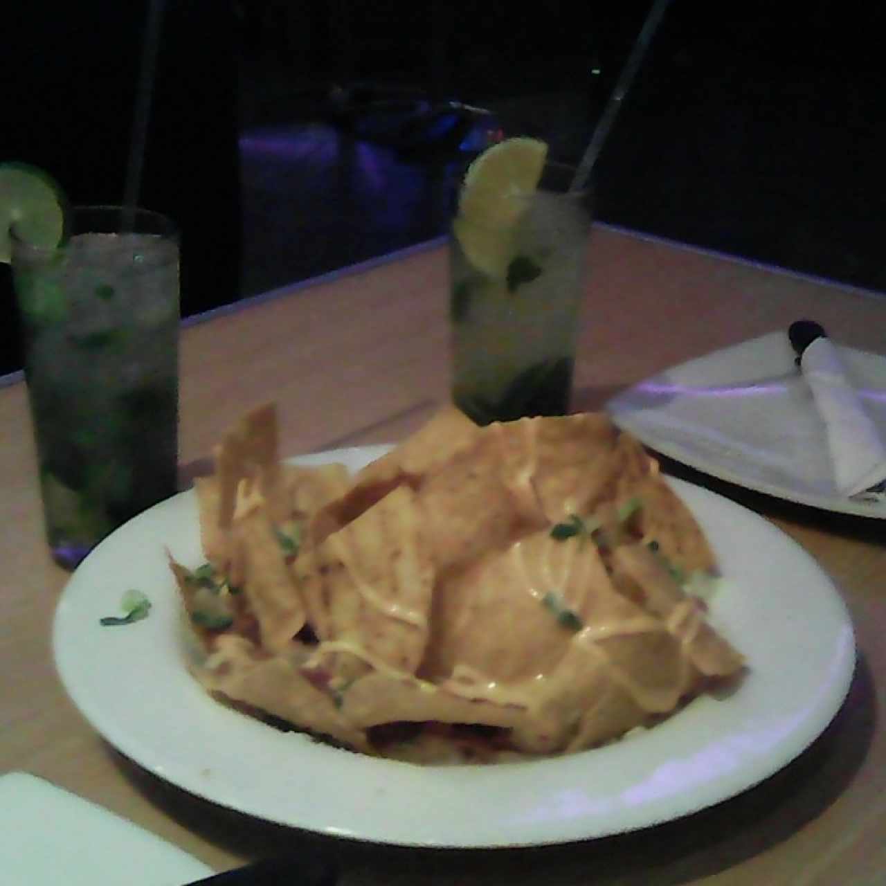 Nachos c/ queso