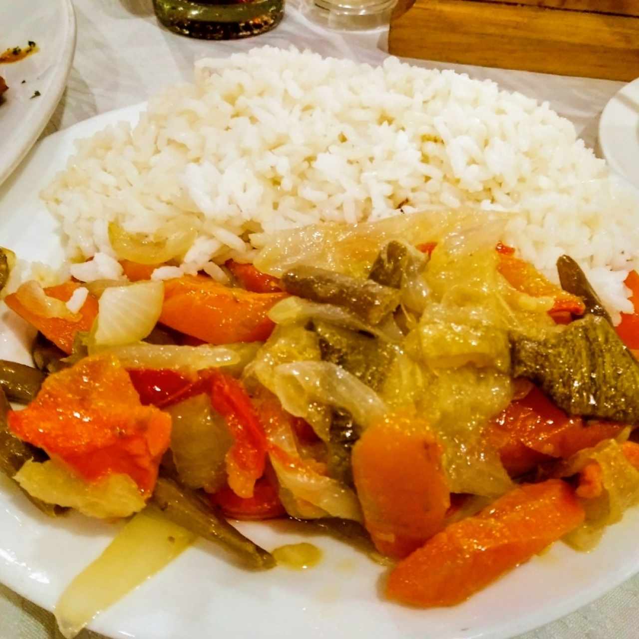 Arroz y Vegetales