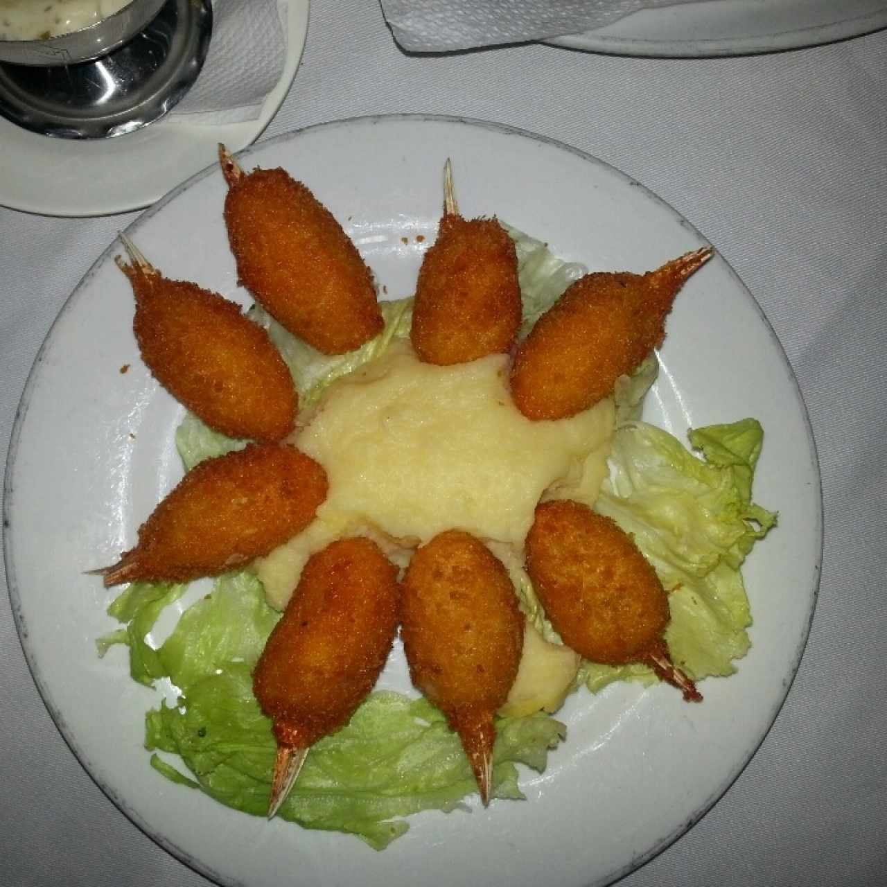 Croquetas de cangrejo 