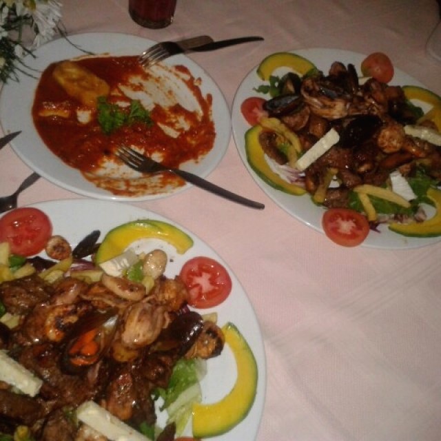 Parrilla mar y tierra