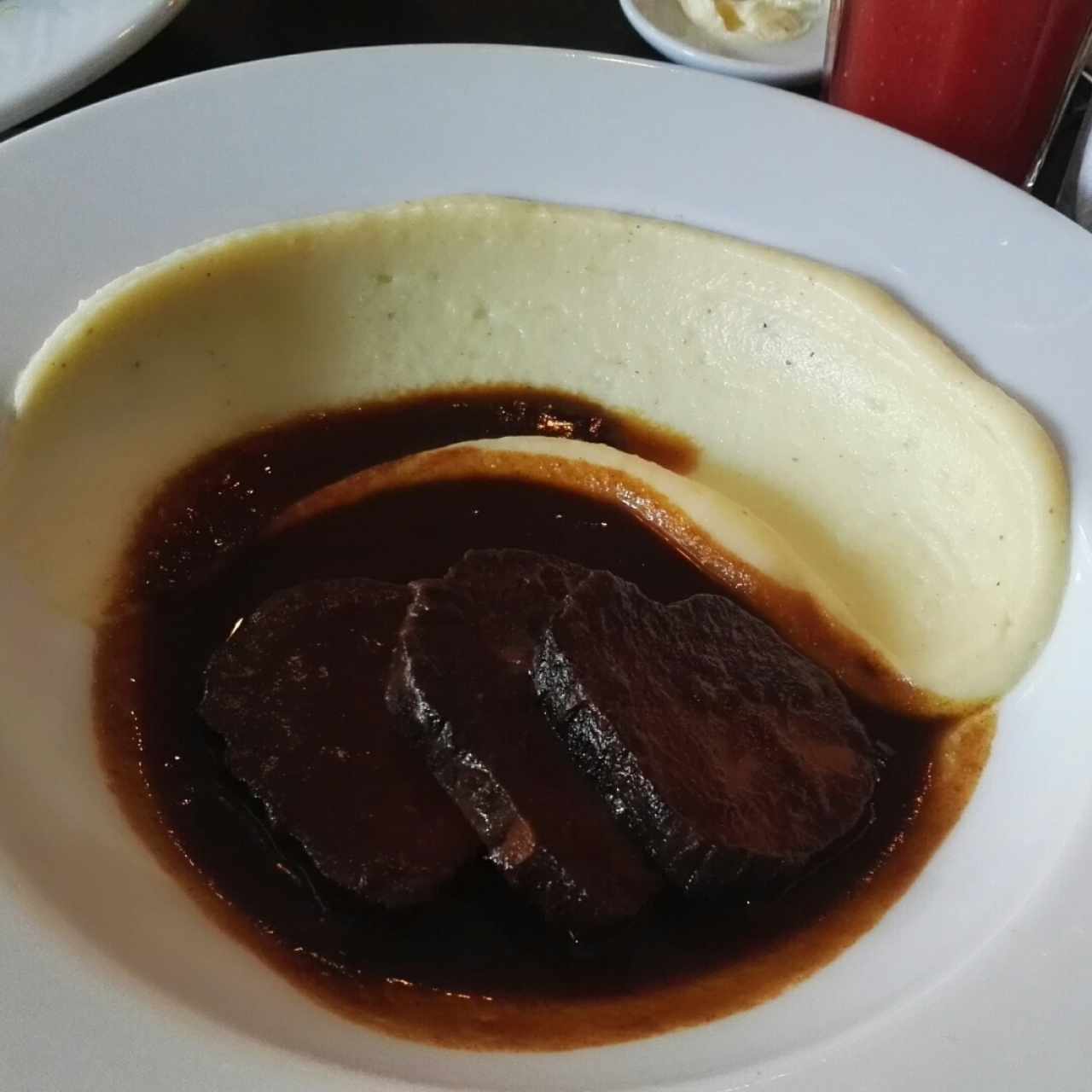 Asado con puré