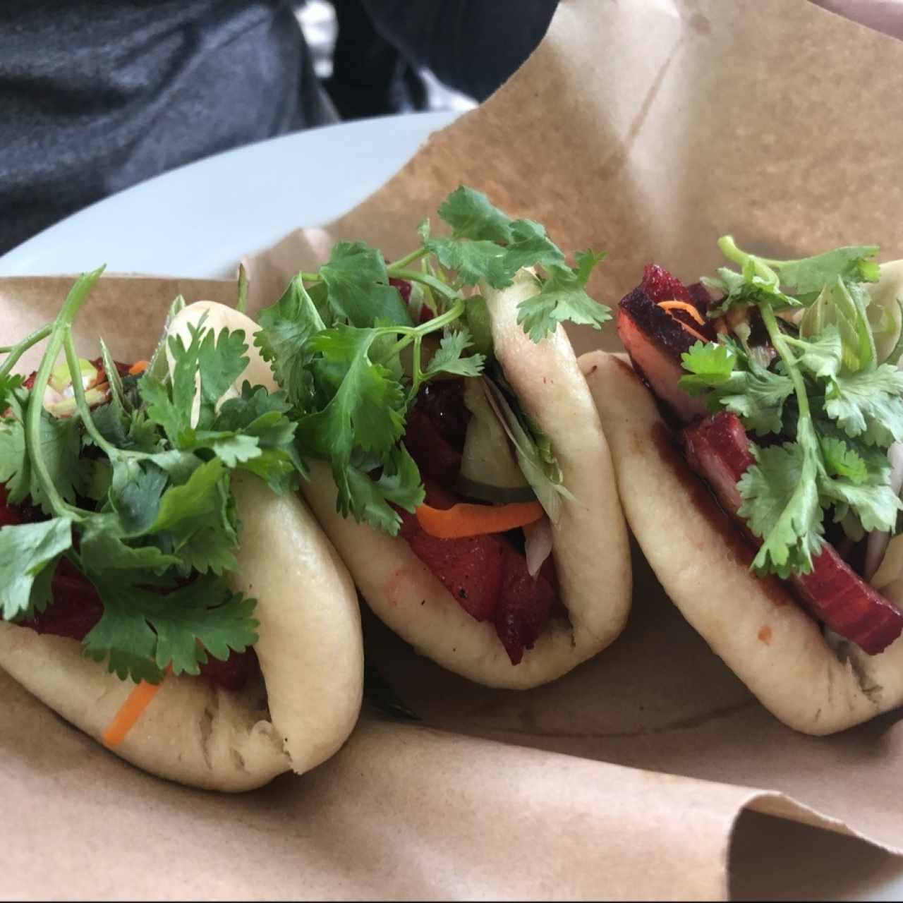 pan andino con cerdo chino