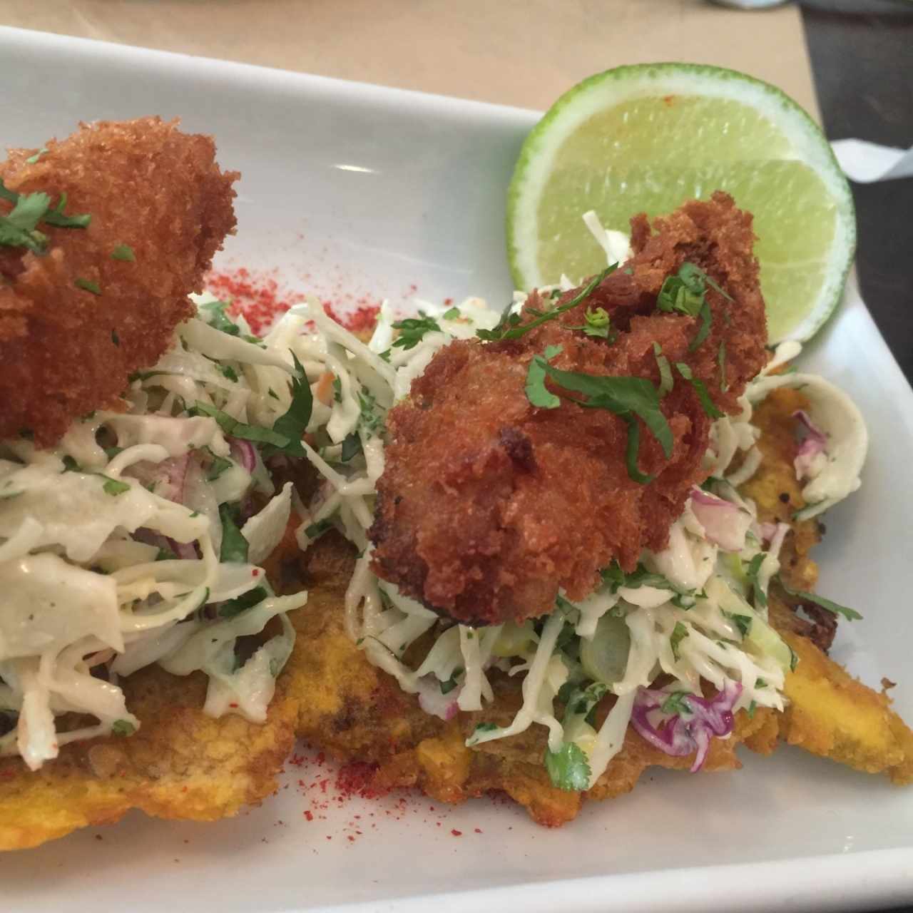 Tostones con Sardinas 