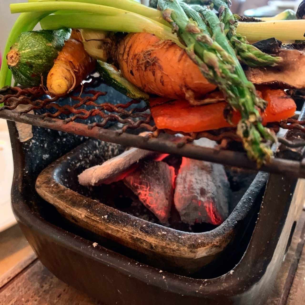 vegetales al grill