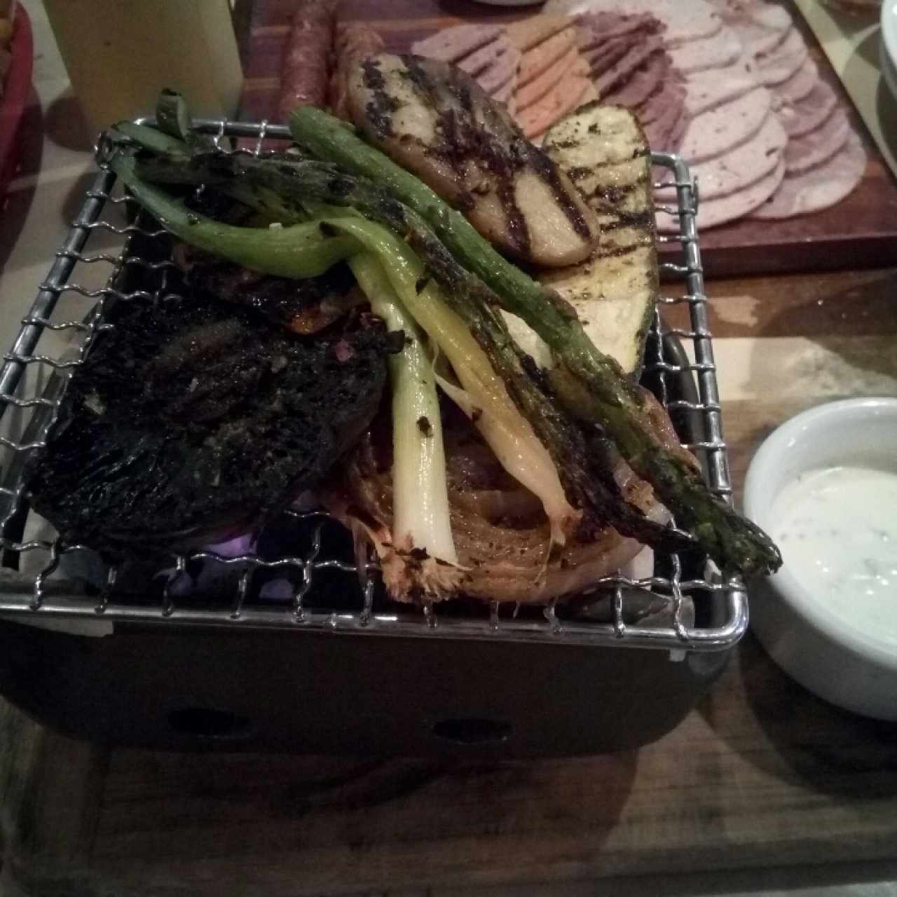Parrilla de vegetales