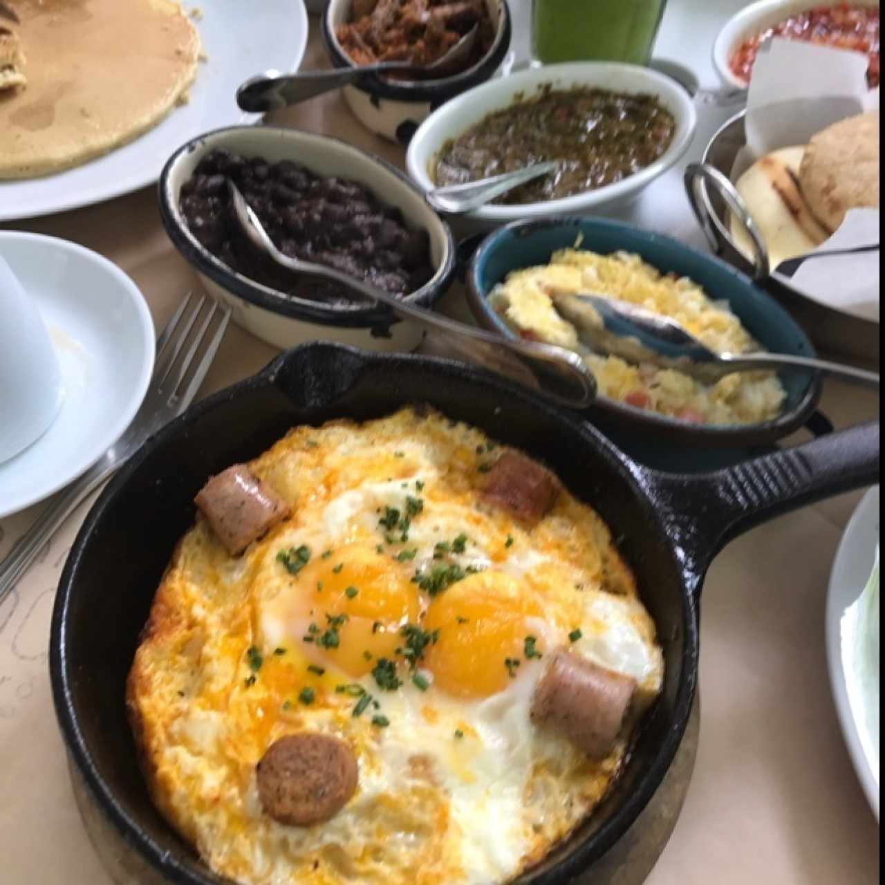 huevos al sarten
