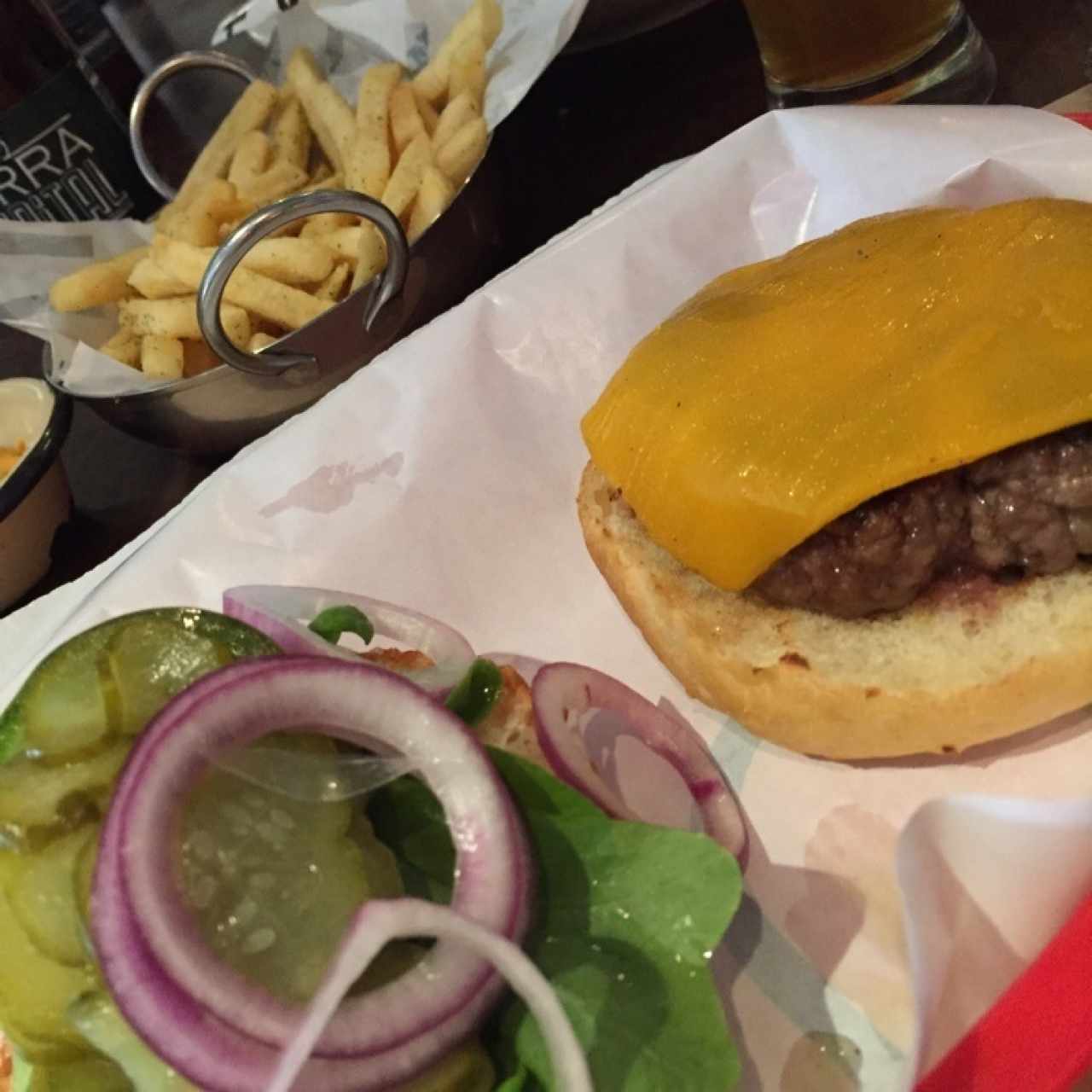hamburguesa "100%"
