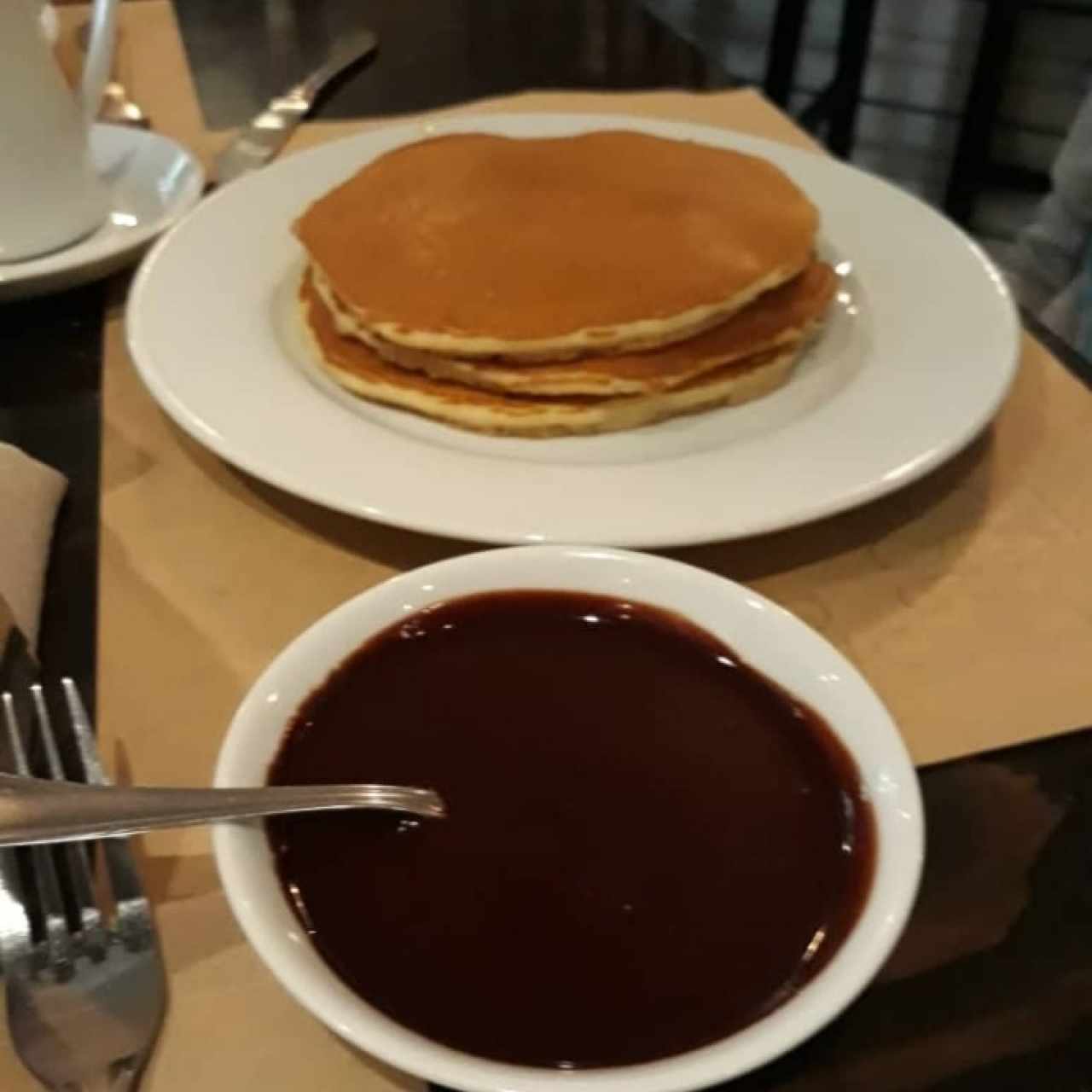 panquecas con chocolate las mejores